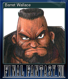 Series 1 - Card 2 of 10 - Barret Wallace
