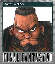 Series 1 - Card 2 of 10 - Barret Wallace