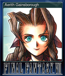 Series 1 - Card 4 of 10 - Aerith Gainsborough