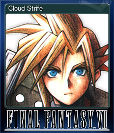 Series 1 - Card 1 of 10 - Cloud Strife