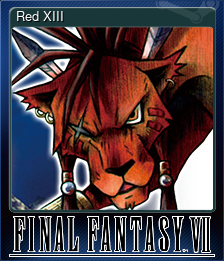 Series 1 - Card 5 of 10 - Red XIII