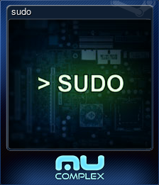 Series 1 - Card 6 of 6 - sudo