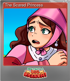 Series 1 - Card 2 of 5 - The Scared Princess