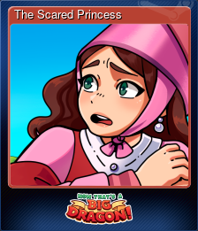 Series 1 - Card 2 of 5 - The Scared Princess