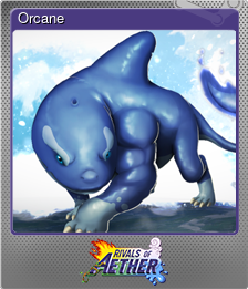 Series 1 - Card 2 of 8 - Orcane