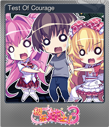 Series 1 - Card 10 of 12 - Test Of Courage