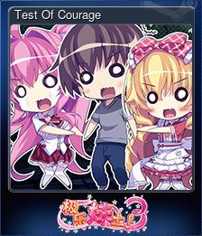 Series 1 - Card 10 of 12 - Test Of Courage