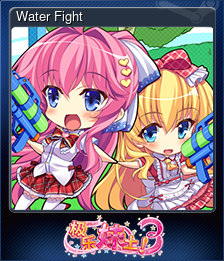 Series 1 - Card 12 of 12 - Water Fight