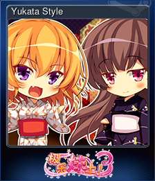 Series 1 - Card 3 of 12 - Yukata Style