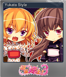 Series 1 - Card 3 of 12 - Yukata Style