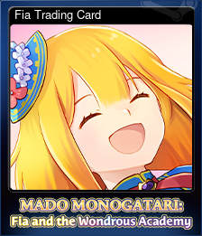 Series 1 - Card 1 of 6 - Fia Trading Card