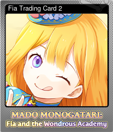 Series 1 - Card 6 of 6 - Fia Trading Card 2