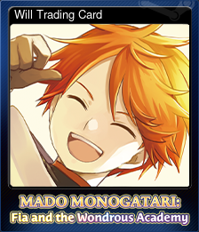 Series 1 - Card 2 of 6 - Will Trading Card