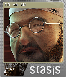 Series 1 - Card 2 of 7 - DR. MALAN