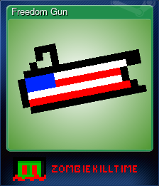 Series 1 - Card 1 of 5 - Freedom Gun