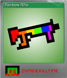 Series 1 - Card 2 of 5 - Rainbow Rifle