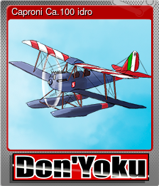 Series 1 - Card 4 of 6 - Caproni Ca.100 idro