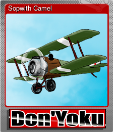 Series 1 - Card 6 of 6 - Sopwith Camel