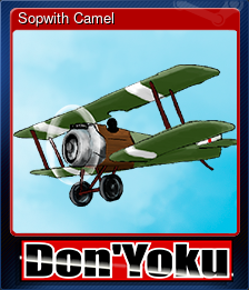 Series 1 - Card 6 of 6 - Sopwith Camel