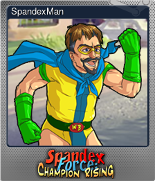 Series 1 - Card 4 of 5 - SpandexMan