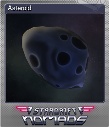 Series 1 - Card 6 of 9 - Asteroid