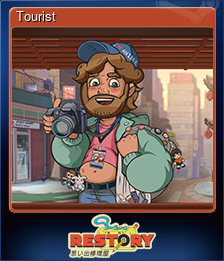Series 1 - Card 9 of 10 - Tourist