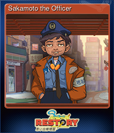 Series 1 - Card 7 of 10 - Sakamoto the Officer