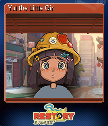 Series 1 - Card 6 of 10 - Yui the Little Girl