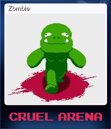 Series 1 - Card 3 of 5 - Zombie