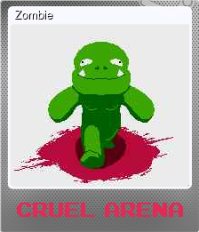 Series 1 - Card 3 of 5 - Zombie