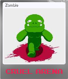 Series 1 - Card 3 of 5 - Zombie