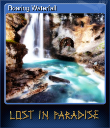 Series 1 - Card 4 of 5 - Roaring Waterfall