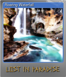 Series 1 - Card 4 of 5 - Roaring Waterfall