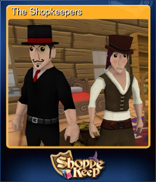 Series 1 - Card 1 of 11 - The Shopkeepers