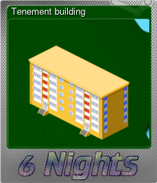 Series 1 - Card 3 of 5 - Tenement building