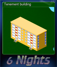 Series 1 - Card 3 of 5 - Tenement building