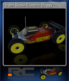 Series 1 - Card 4 of 5 - 1/8th Scale Electric Buggy