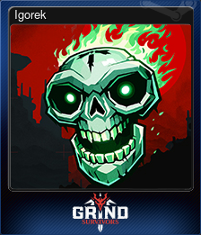 Series 1 - Card 2 of 5 - Igorek