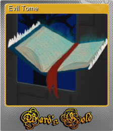 Series 1 - Card 4 of 5 - Evil Tome