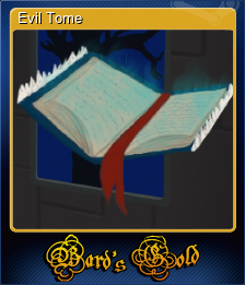 Series 1 - Card 4 of 5 - Evil Tome