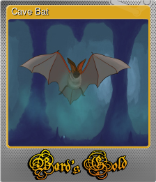 Series 1 - Card 2 of 5 - Cave Bat