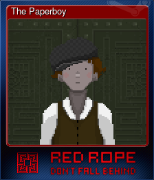 Series 1 - Card 7 of 8 - The Paperboy
