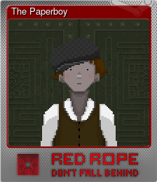 Series 1 - Card 7 of 8 - The Paperboy