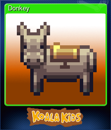 Series 1 - Card 5 of 6 - Donkey