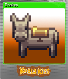 Series 1 - Card 5 of 6 - Donkey
