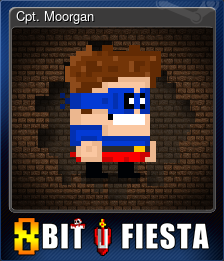 Series 1 - Card 2 of 9 - Cpt. Moorgan