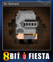 Series 1 - Card 3 of 9 - Sir Barfalot