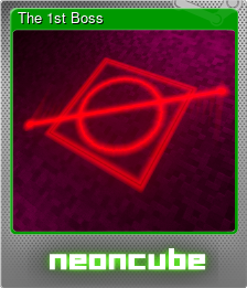 Series 1 - Card 7 of 9 - The 1st Boss