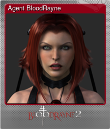 Series 1 - Card 3 of 5 - Agent BloodRayne