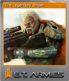 Series 1 - Card 3 of 7 - The Legendary Sniper